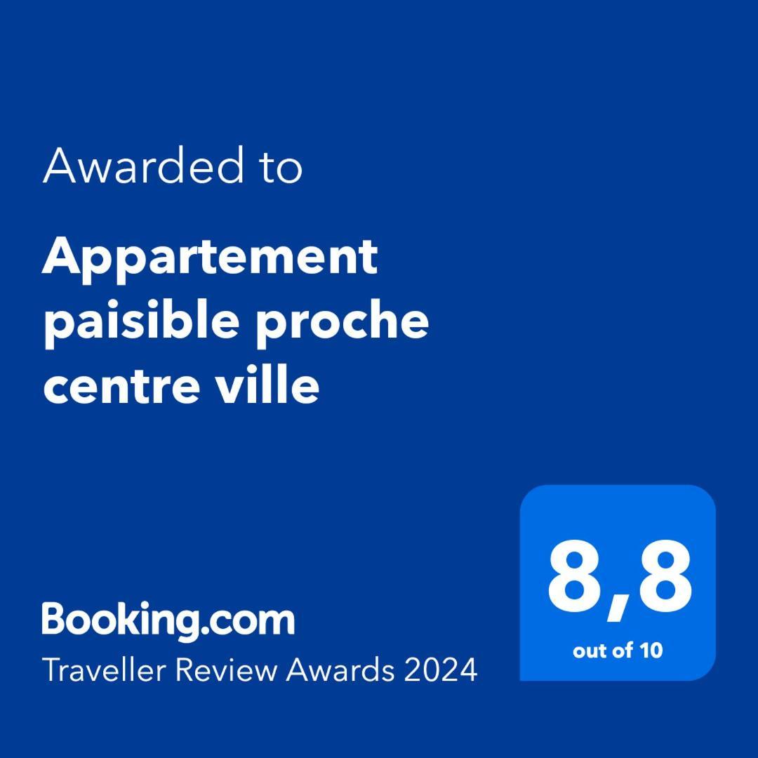 Appartement Paisible Proche Centre Ville Bron Kültér fotó